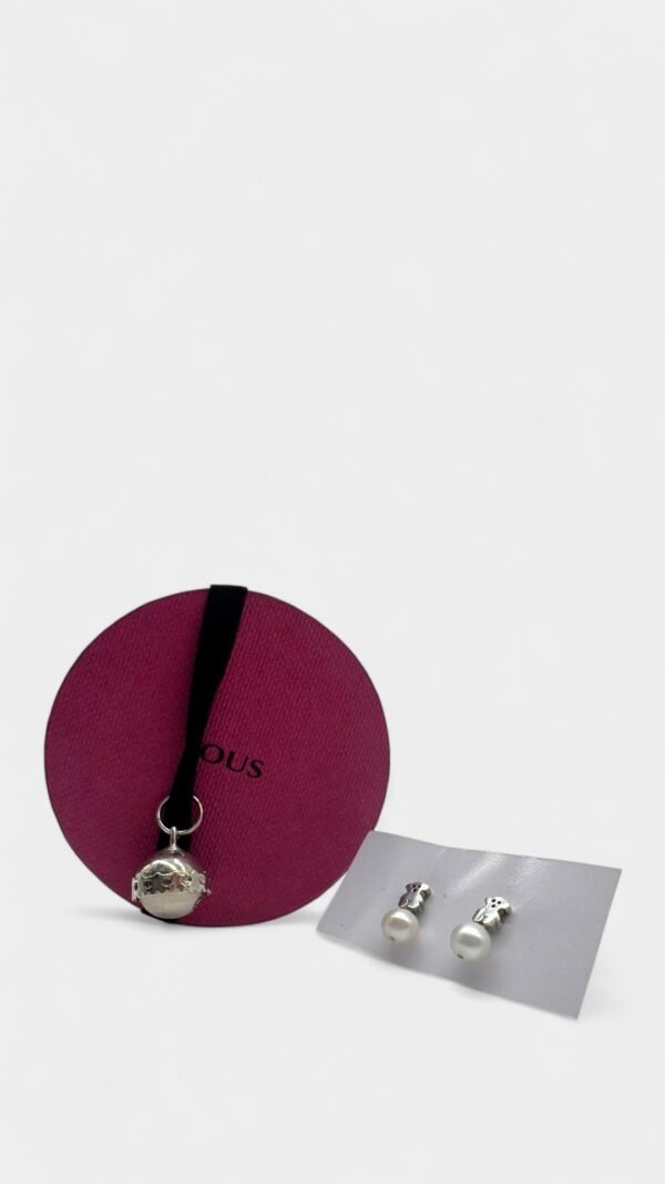 TOUS - EARRINGS PEARL & BEAR - Image 2